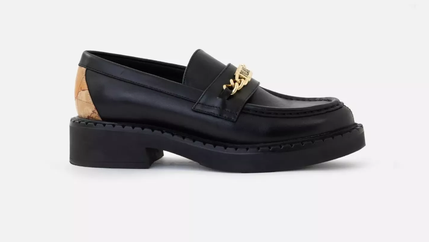 Alviero Martini Prima Classe Black Slip-On Women’s Shoes