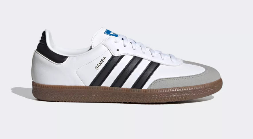 Adidas Women’s White Leather Sneakers